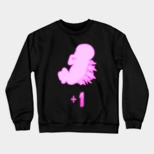 Gojira +1 Dorsal Fetus Pink Crewneck Sweatshirt